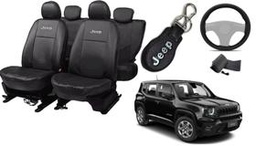 Jeep Renegade 2020-2024: Kit de Acessórios com Couro Incluído