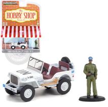 Jeep Willys MB 1942 Com figura Segurança Greenlight 1/64