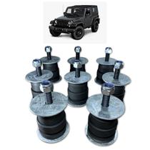 Jeep Willys Todos Kit Completo Coxim Cabine C/ Ferragens