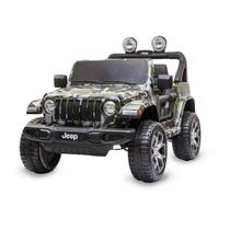 Jeep Wrangler Camuflado R/C Eletrico 12V Bandeirante