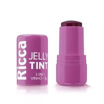 Jelly Tint Ricca 3 em 1 Vinho