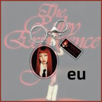 JENNIE Cordão BP Solo Álbum RUBY Mercadoria Chaveiro Suporte Fã Coleção Presente