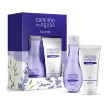 jequiti kit caminho das aguas colônia + hidratante corporal