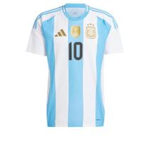 Jersey Adidas Argentina 24 Messi Home 2022 para homens