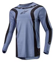 Jersey Alpinestars Fluid Lurv - Azul Claro/Preto - Para Homens