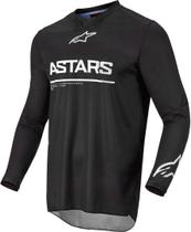 Jersey Alpinestars Racer - Grafite Preto - Tamanho L - Masculina Jersey Alpinestars Racer - Grafite Preto - Tamanho L - Masculina
