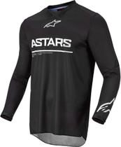 Jersey Alpinestars Racer - Grafite Preto - Tamanho P Jersey Alpinestars Racer - Grafite Preto - Tamanho P