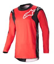 Jersey Alpinestars Racer Hoen Mars Vermelho/Preto para Homens