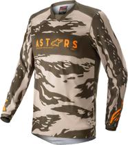 Jersey Alpinestars Youth Racer Tactical - Camuflagem Mtry/Sand/Tange