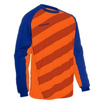 Jersey de goleiro Vizari Padova laranja/azul para homens Jersey de goleiro Vizari Padova laranja/azul para homens