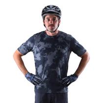 Jersey Troy Lee Designs FLOWLINE SS PLOT Charcoal para homens