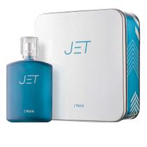 Jet Ciclo Cosméticos - Perfume Masculino - Deo Colônia + Lata