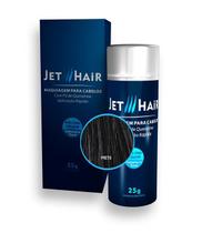 Jet Hair Maquiagem Capilar Para Cabelos - Cor Preto - 25G