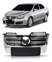 Jetta 2007 2008 2009 2010 Grade Dianteira Friso Cromado Friso Cromado Jetta 2007 2008 2009 2010 Grade Dianteira Friso Cromado Friso Cromado