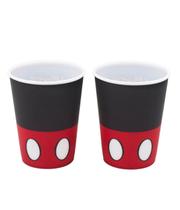 Jg 2 Copos Plástico Roupa Mickey 400ml - Disney