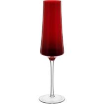 Jg.2 Taças p/Champanhe em Vidro Latour Vermelha 210ml