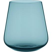 JG 2PÇ COPO HOME&CO COMODORE VIDRO 400ml 10x9x9cm AZUL