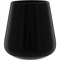 JG 2PÇ COPO HOME&CO COMODORE VIDRO 400ml 11x9x9cm PRETO