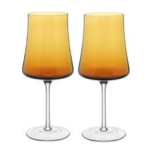 JG 2PÇ TAÇAS ÁGUA LATOUR VIDRO AMBAR 560ml