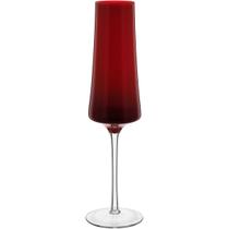 JG 2PÇ TAÇAS CHAMPANHE HOME&CO LATOUR VIDRO 210ml 26x7x7cm VERMELHO