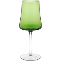 JG 2PÇ TAÇAS VINHO ÁGUA HOME&CO LATOUR VIDRO 460ml 24x9x9cm VERDE