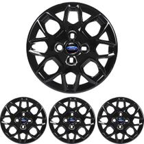 JG 4 Calota KA + KA Sedan 2015 2016 2017 2018 Aro 14 Black Piano com Emblema JG 4 Calota KA + KA Sedan 2015 2016 2017 2018 Aro 14 Black Piano com Emblema