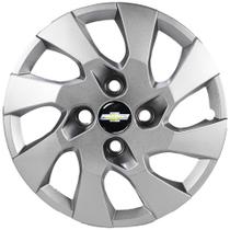 JG 4 Calota Prisma 2013 2014 2015 2016 Aro 15 Prata Metálico com Emblema JG 4 Calota Prisma 2013 2014 2015 2016 Aro 15 Prata Metálico com Emblema