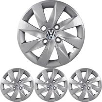 JG 4 Calota UP TODOS Aro 13 Prata Metálico com Emblema JG 4 Calota UP TODOS Aro 13 Prata Metálico com Emblema