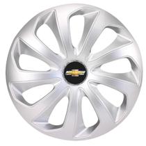 Jg 4 Calotas Aro 15 Gm Corsa Anos 95 a 2000 Prata