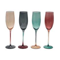 Jg.4 Taças p/Champanhe Future em Cristal 250ml L'Hermitage