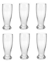 Jg 6 Copos Chopp Vidro 200Ml Taça Tulipa Cerveja Incolor Jg 6 Copos Chopp Vidro 200Ml Taça Tulipa Cerveja Incolor