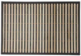 Jg 6 Peças Lugar Americano Bambu Listrado Cru/Preto JA10206 Jg 6 Peças Lugar Americano Bambu Listrado Cru/Preto JA10206