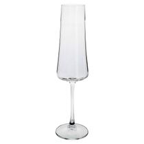 Jg.6 Taças p/Champagne de Cristal Xtra Transparente 210ml - Bohemia