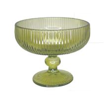 Jg.6 Taças p/Sobremesa de Vidro Cameratta Verde Limão 310ml