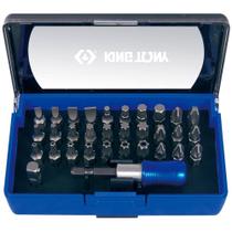 Jg adaptador e bits intercambeaves - 1/4 c/32 pecas king tony