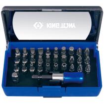 Jg adaptador e bits intercambeaves - 1/4 c/32 pecas king tony