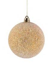Jg bola natalina 08cm c/03 dourado glitter (9012004)