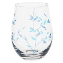 JG C/6 Copos Folhas Azul - 500ml