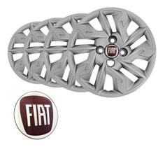 Jg Calota Aro 14 Fiat Argo Palio Siena Uno Emblema Resinado Jg Calota Aro 14 Fiat Argo Palio Siena Uno Emblema Resinado