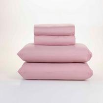 Jg cama solteiro micropercal liso 3 peças andreza