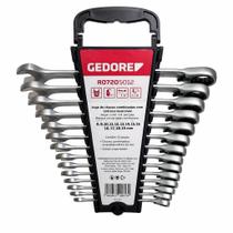 Jg chave boca e catraca 8 a 19 mm 12pcs Gedore R07205012