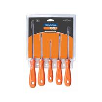 Jg chaves de fenda tramontina twister 05 peças
