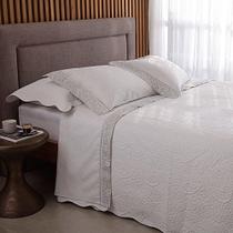 Jg de Cama S.King Percal 250 Fios Int Eleonora 100% Alg 4pç Jg de Cama S.King Percal 250 Fios Int Eleonora 100% Alg 4pç