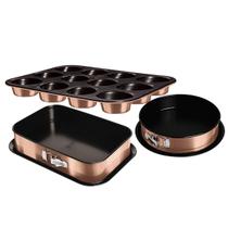 Jg De Formas Inox Rosé Gold 3 Pcs