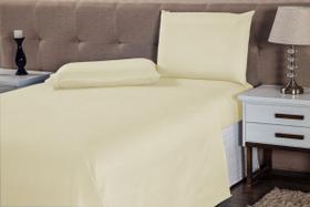 Jg De Lençol Casal Queen 4 Peças C/ 0,40 Cm Alt 180 Fios