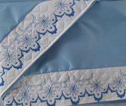 Jg De Lençol Solteiro Queen 3 Pçs Bordado 400 Fios Topazio Jg De Lençol Solteiro Queen 3 Pçs Bordado 400 Fios Topazio