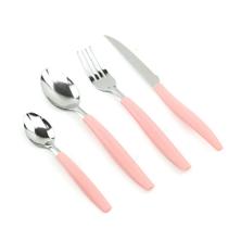 Jg de talher caprese rosa soft c/jarra 25pcs in0511611