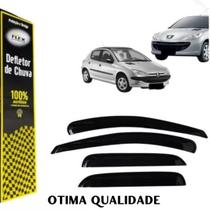 Jg defletor de chuva peugeot 206/207 todos 4p Jg defletor de chuva peugeot 206/207 todos 4p