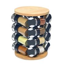 Jg Dynasty 16 Porta Cond. Em Vidro C/ Suporte Em Bambu 100ml