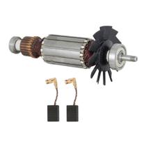 Jg Escovas e Rotor 110V P/Esmerilhadeira Makita M0901 Jg Escovas e Rotor 110V P/Esmerilhadeira Makita M0901